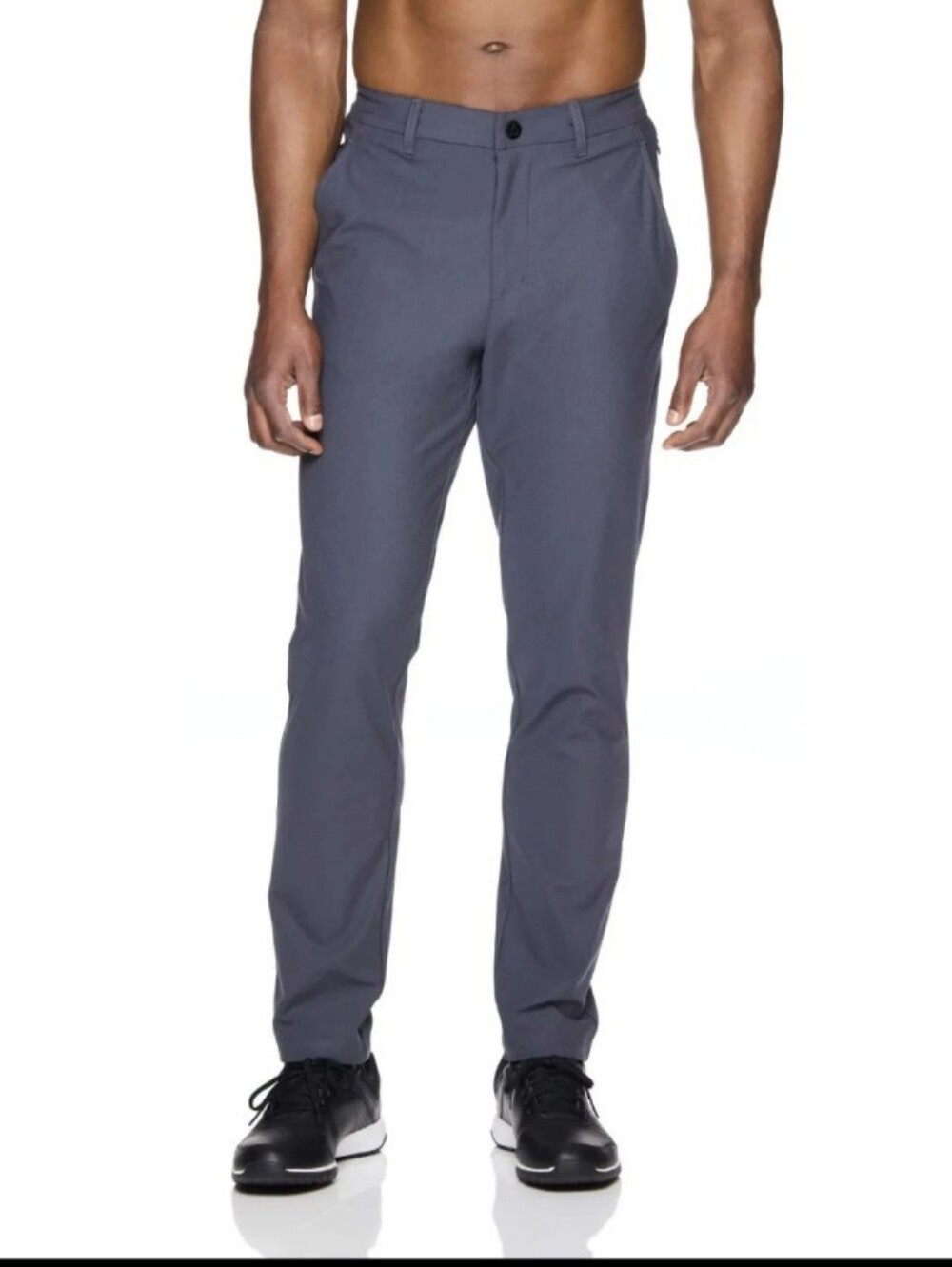 Reebok 5-pocket Anchor Golf pants Grey Mens Tapered Stretch NWT